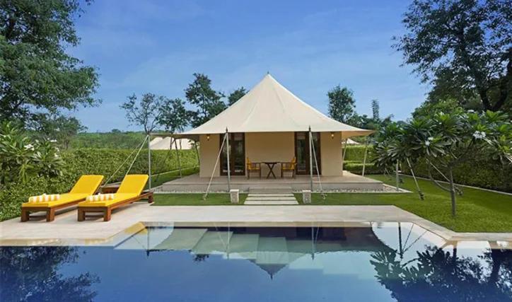 The Oberoi Vanyavilas Wildlife Resort, Ranthambhore Sawai Madhopur Exterior foto